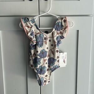 NWT 12 month Jessica Simpson Swim Suit for baby girl